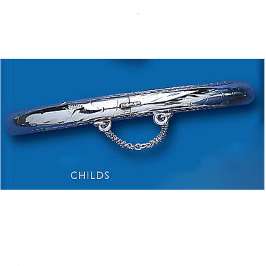 Child's Bangle 925 Sterling Silver Engraved Design Hinged Child's Bracelet