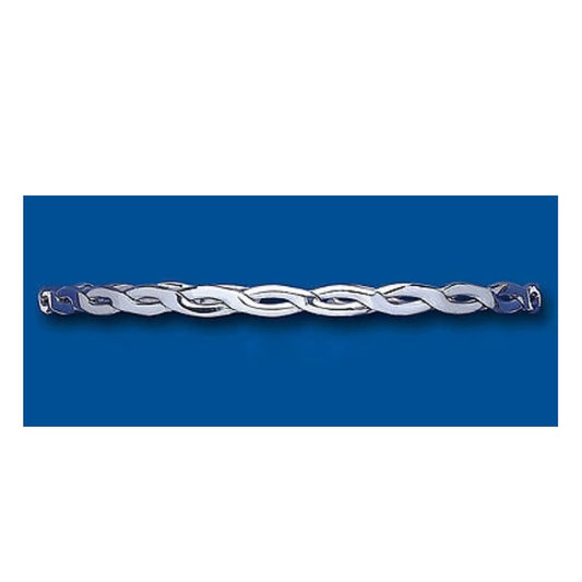Slave Bangle Solid Silver Ladies Sterling Silver Twist
