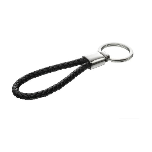 Fred Bennett Plaited Leather Key Chain Keyring Y2626