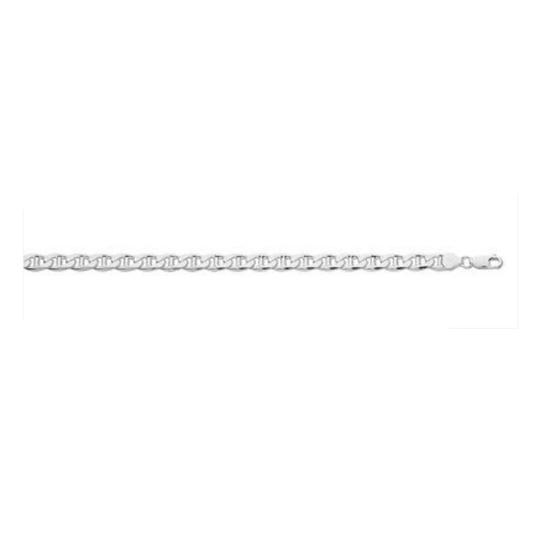 Sterling Silver Anchor Chain Bracelet Mens Gents Hallmarked