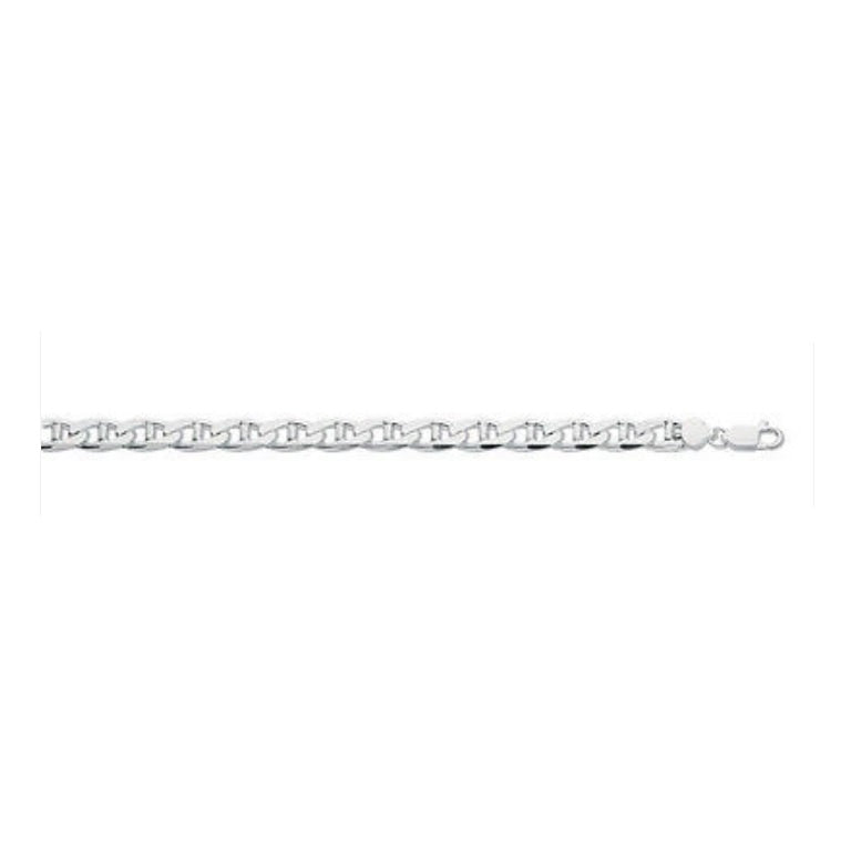 Sterling Silver Anchor Chain Bracelet Gents Mens Solid Hallmarked 25 grams