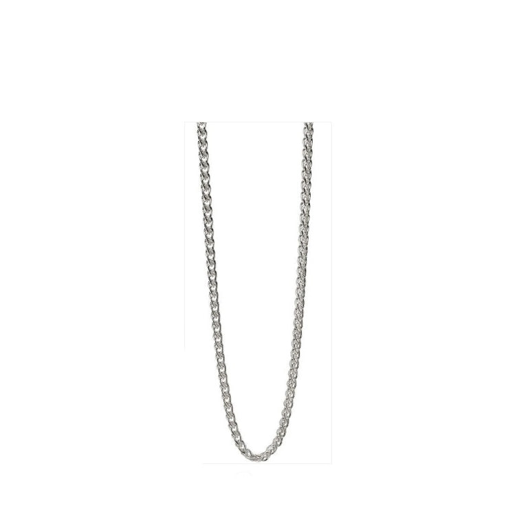 Fred Bennett Heavyweight Spiga Link Chain Solid Sterling Silver 56cm N4148