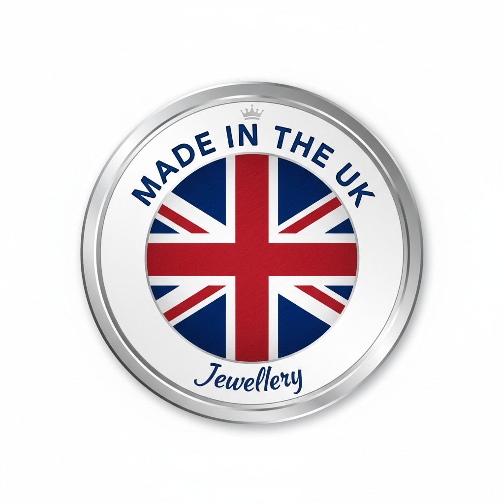 Pill Box Silver Plated Owl Blue with British flag design, perfect for storing small items