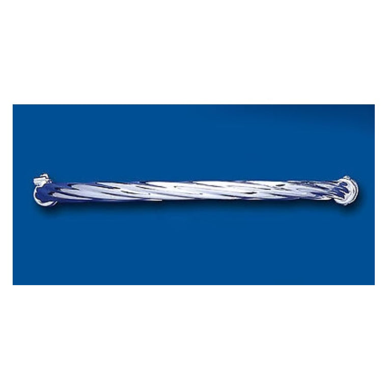 Sterling Silver Ladies Twist Hinged Bangle