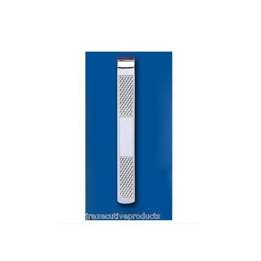 Tie Slide Solid Sterling Silver Engine Turned 7mm Wide