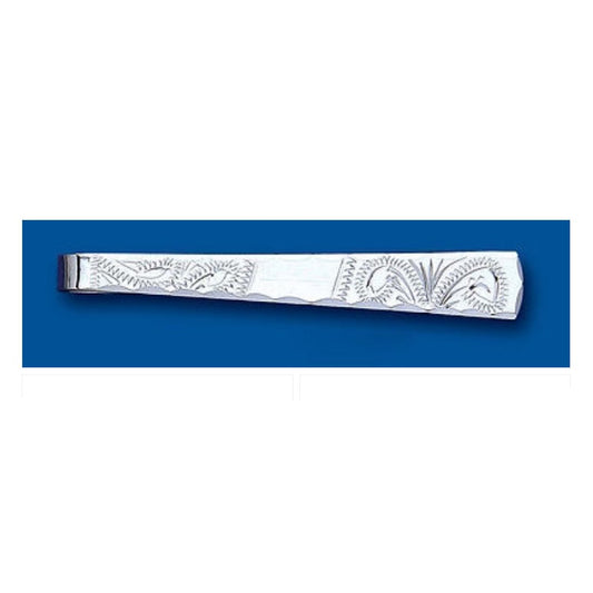 Tie Slide Tapered Solid Sterling Silver 925 Hallmark