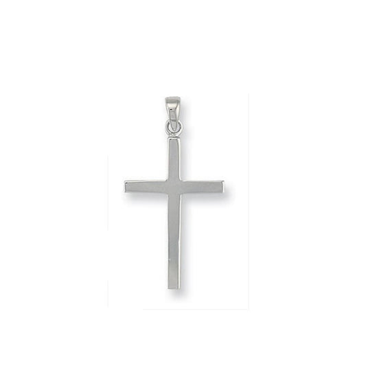 Gold Cross Pendant White Gold Cross Necklace