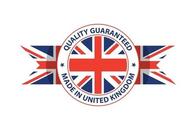 Men's 4 Row Keeper Ring 18ct Yellow Gold on Solid Sterling Silver Size M - Z