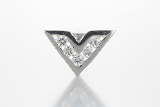 Mens Stud Earring Sterling Silver