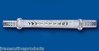 Silver Bangle Heart Design Solid Silver Adjustable Sterling Silver Ladies
