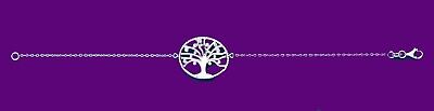 Sterling Silver Tree of Life Bracelet 925 Hallmark