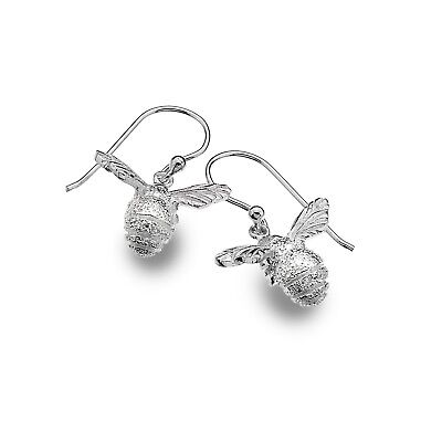 Bumblebee Drop Earrings Sterling Silver 925 Hallmarked Drops
