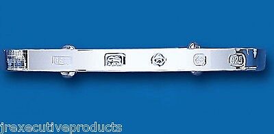 Solid Silver Child's Bangle 7 - 13 Years Hallmark Design Adjustable