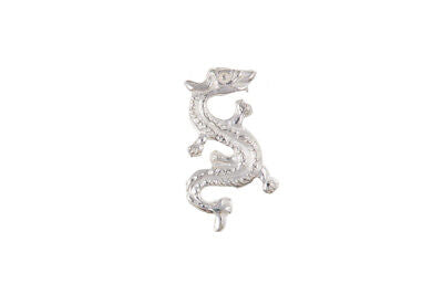 Men's Dragon Stud Earring Solid Sterling Silver