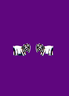 Silver Puppy Dog Earrings Sterling Silver 925 Hallmark Stud Ladies Studs Boxed
