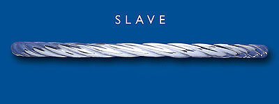 Slave Bangle Solid Silver Ladies Sterling Silver Twist Design