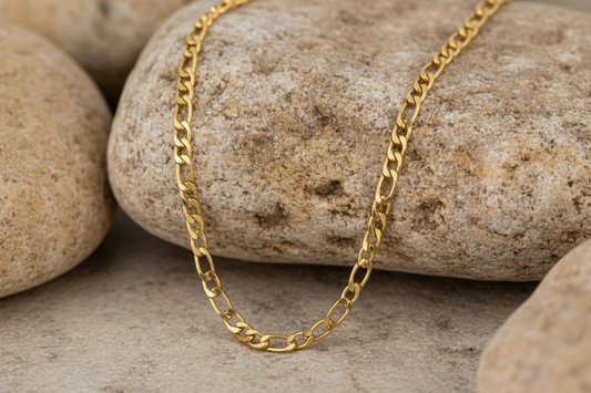 Fred Bennett Figaro Link Chain Necklace 50cm N4545