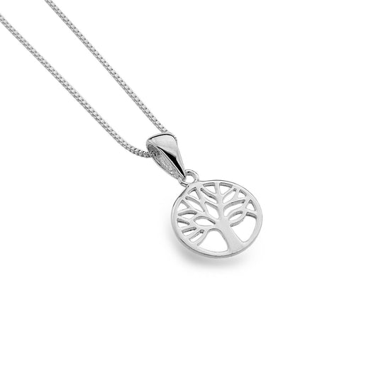 Tree of Life Sterling Silver Necklace 925 Hallmark All Chain Lengths