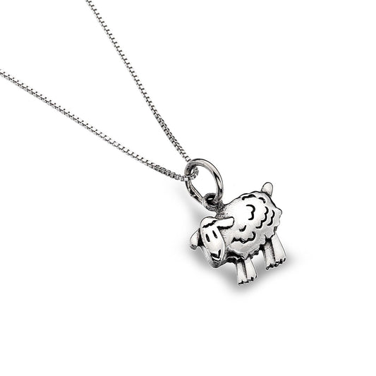 Sheep Lamb Pendant Necklace Sterling Silver 925 Hallmark All Chain Lengths