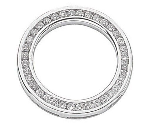 18ct White Gold 0.45ct Circle of Life Diamond Pendant