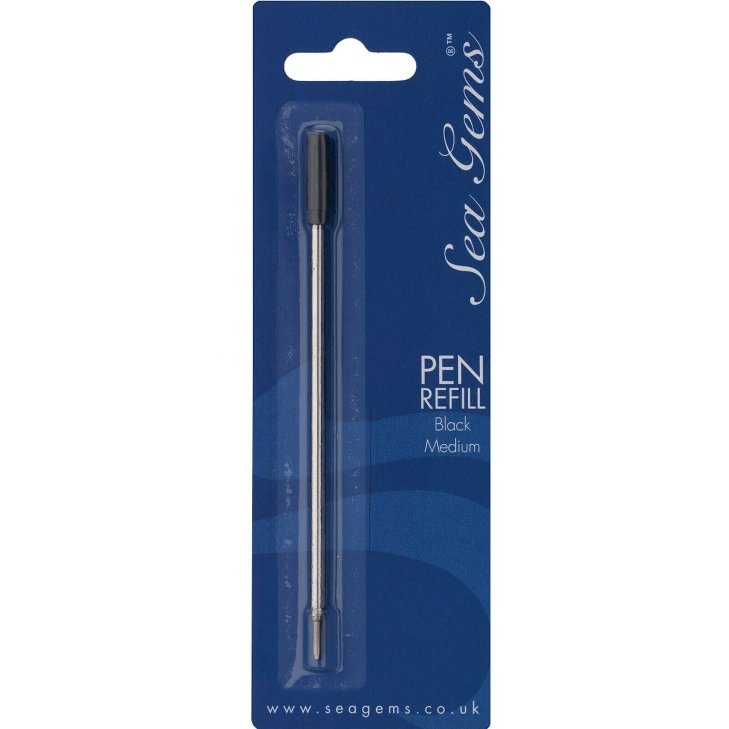 Ballpoint Pen Refill Black Ink  For Sea Gems Brand Pens 