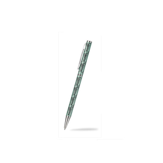 Irish Harp Ballpoint Pen Silver Plated Celtic Brand New Boxed Various Colours