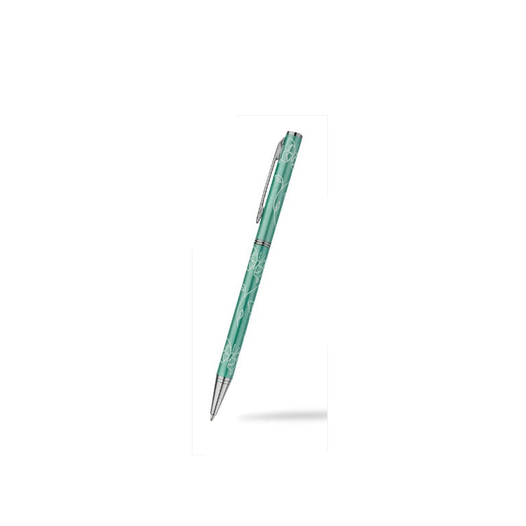 Butterfly Ballpoint Pen Silver Plated Black Ink Brand New Boxed Various Colours