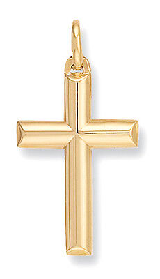 Elegant gold cross pendant necklace with a polished finish for a timeless look