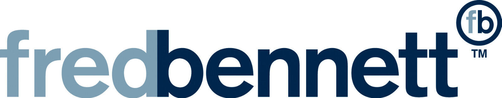 Fred Bennett logo featuring blue and grey text representing the Fred Bennett brand