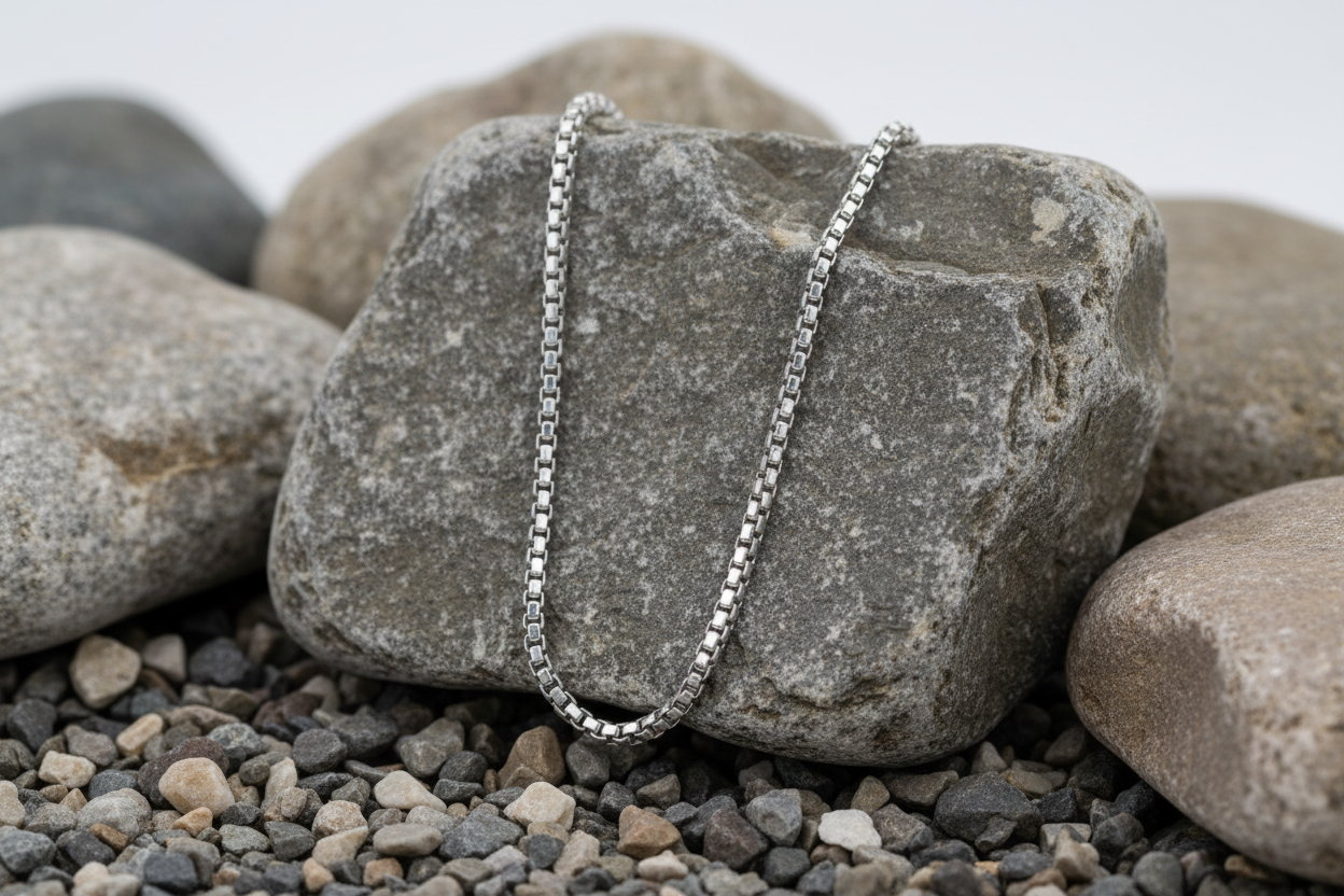 Fred Bennett Large Belcher Link Chain Necklace 60cm N3735