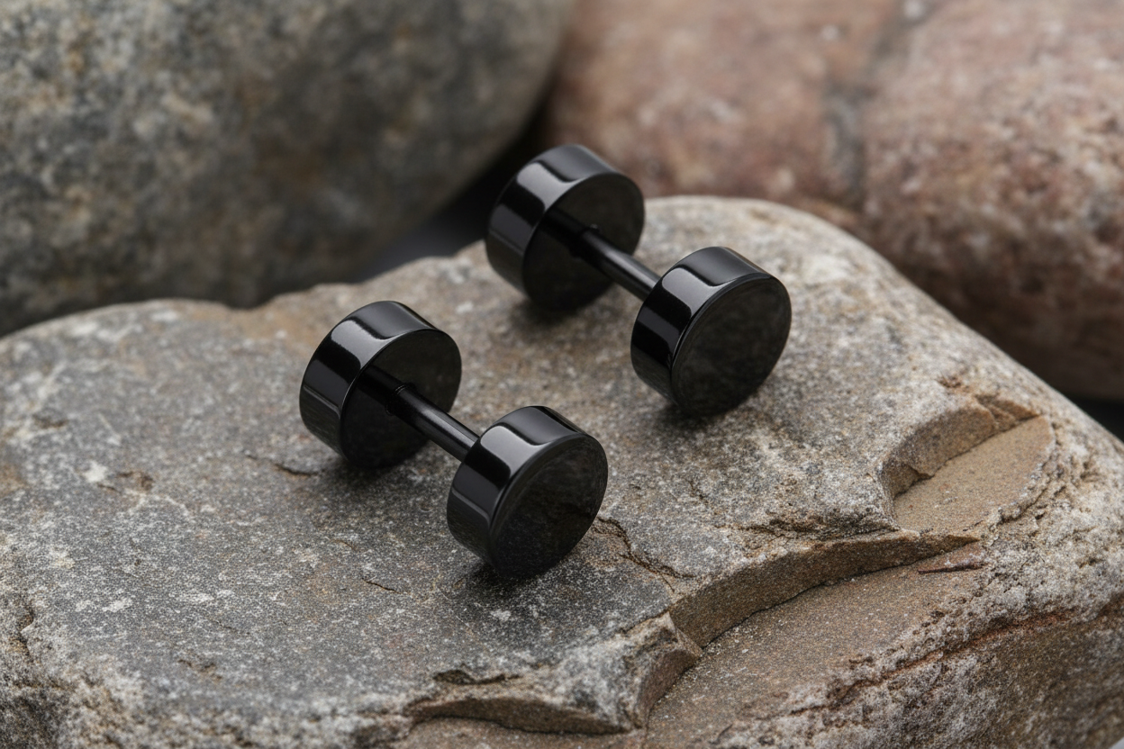 Fred Bennett Plain Round Stud Earrings E6395