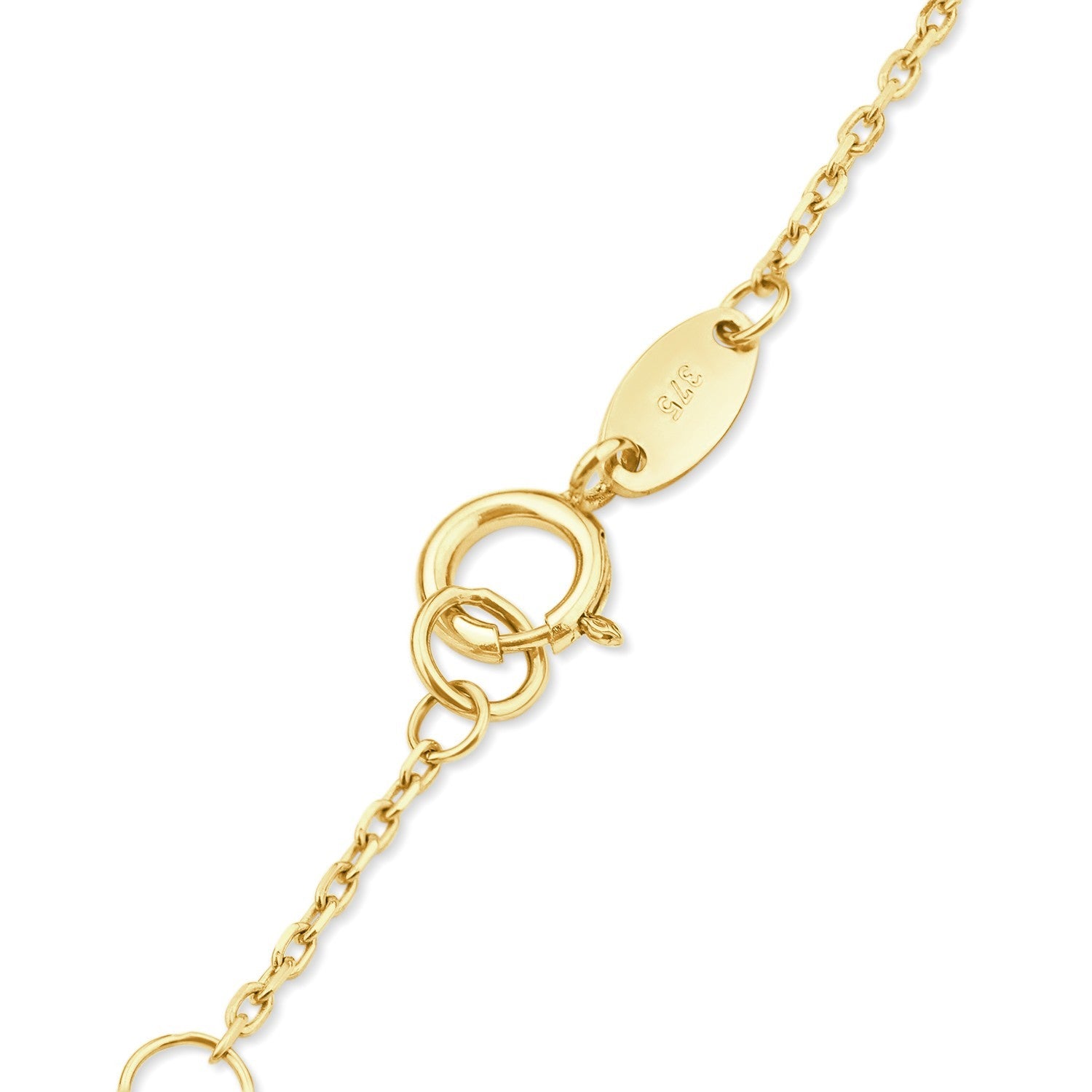 J R Jewellery Heart & Key Charm Bracelet featuring a delicate gold chain and secure clasp
