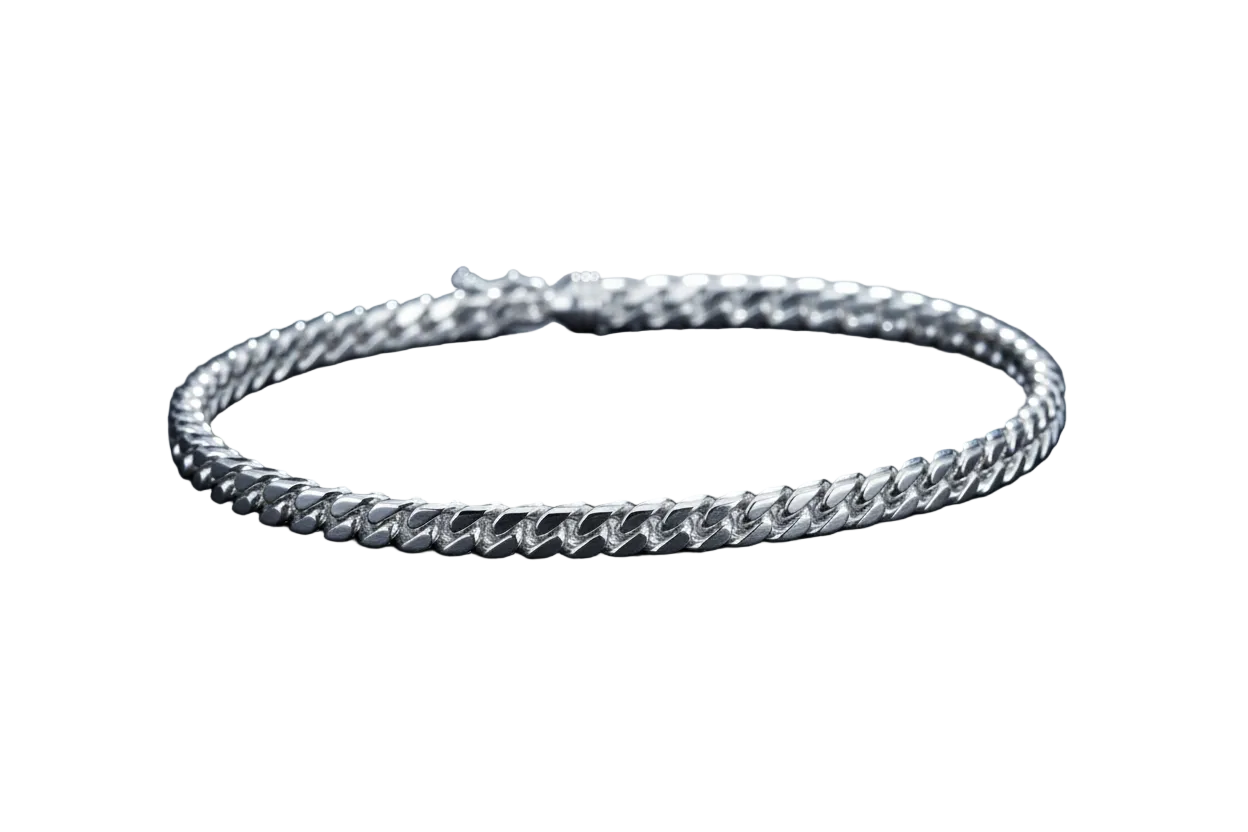 Sterling Silver Heavy Curb Bracelet Gents Mens Hallmarked British Made