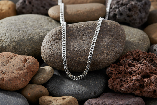 Fred Bennett Heavyweight Curb Chain Necklace 56cm N3224