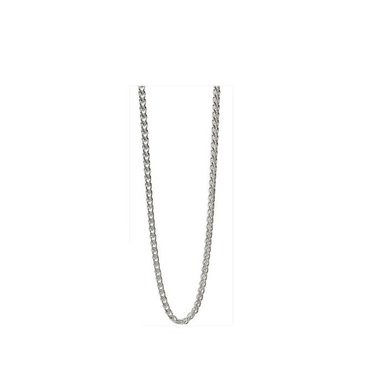 Fred Bennett Heavyweight Spiga Link Chain Solid Sterling Silver 56cm N4148